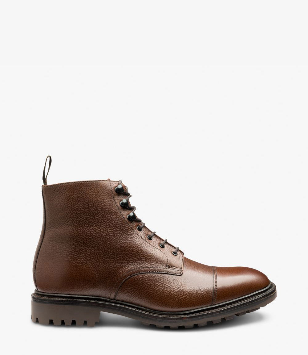 Loake Sedbergh Derby boot - dark brown Grain display picture 2