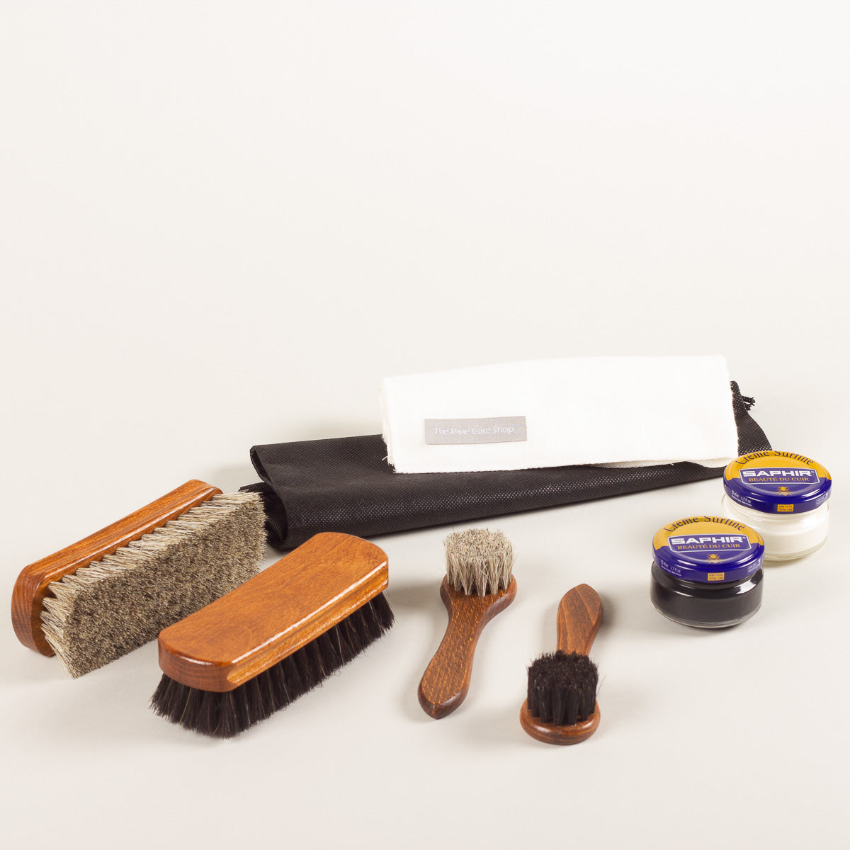 Saphir shoe care set - shoe cream basic