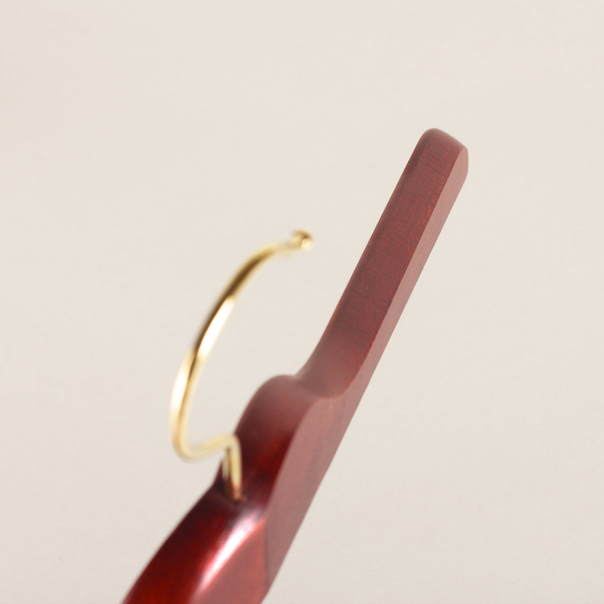 Shirt hanger - mahogany set of 5