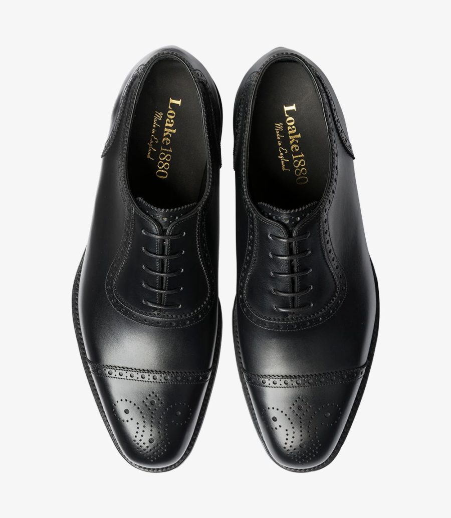 Loake Strand shoes black