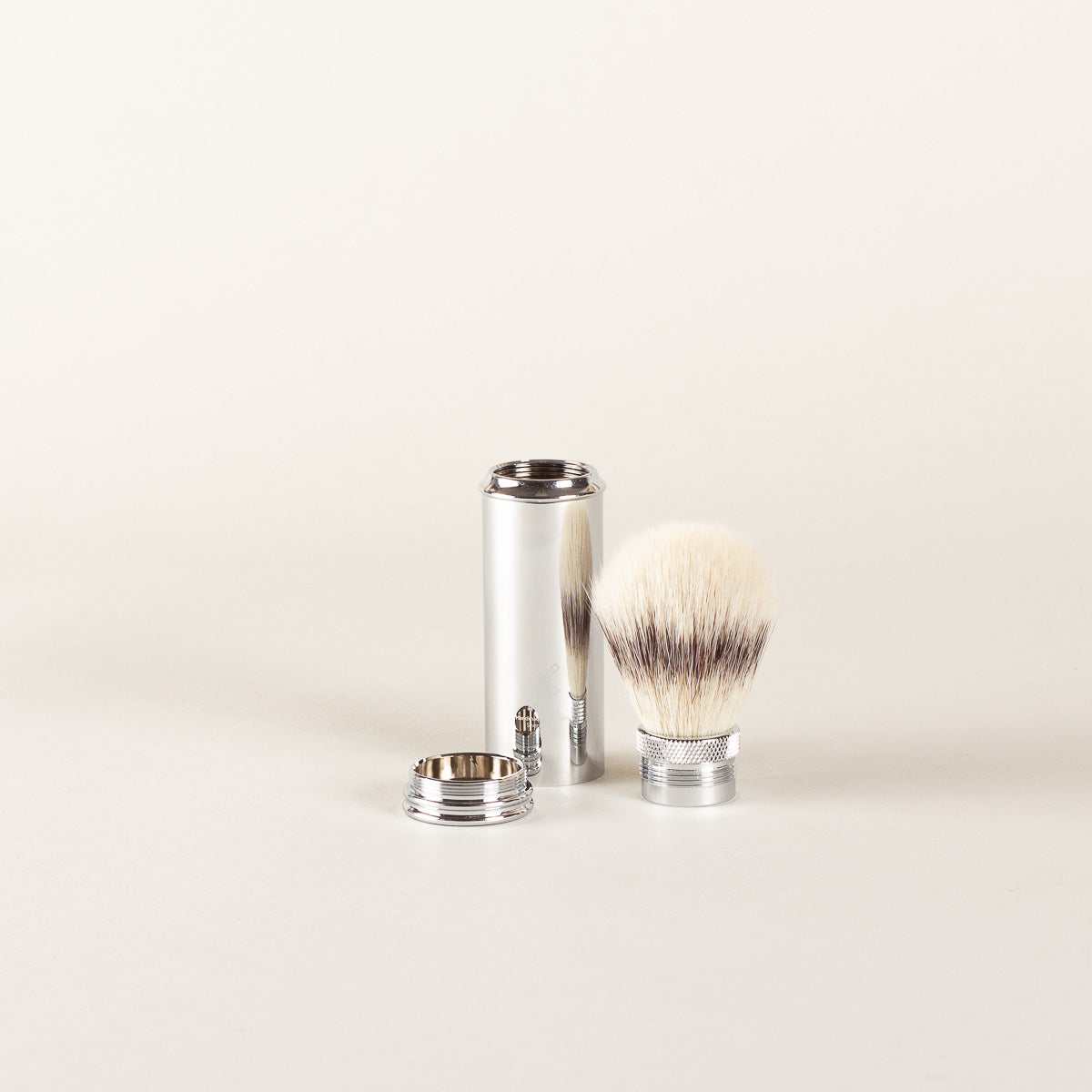 M hle Silvertip Fibre Travel Shaving Brush Chrome The Shoe Care Shop m-hle-silvertip-fibre-travel-shaving-brush-chrome-the-shoe-care-shop